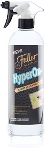 Fuller Brush HyperOx Carpet &amp Fabric Spotter – 22 oz Bottle – Removes Tough Stains &amp Odors from Carpet Rugs Upholstery &amp Fabric – Hydrogen Peroxide Foam with Activated Oxygen (Pack of 1)