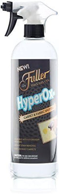 Fuller Brush HyperOx Carpet &amp Fabric Spotter – 22 oz Bottle – Removes Tough Stains &amp Odors from Carpet Rugs Upholstery &amp Fabric – Hydrogen Peroxide Foam with Activated Oxygen (Pack of 1)