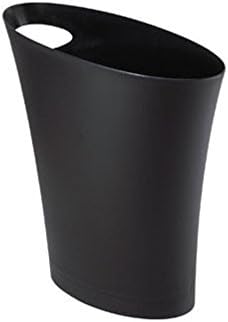 Umbra 082610-040 Skinny Black Waste Can