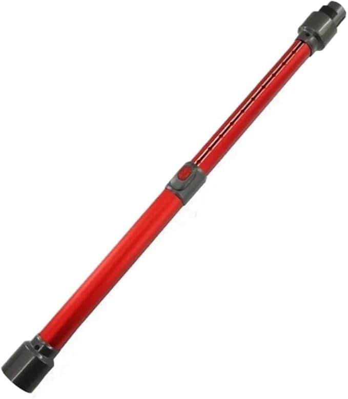 Quick Release Extension Wand Replacement Compatibility For Dyson V7 V8 V10 V11 V15 Cordless Stick Vacuum Cleaner Parts(Red telescopic rod)