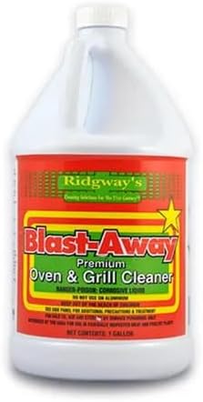 Ridgway's Blast-Away Premium Oven &amp Grill Cleaner Professional Grade 1 Gallon