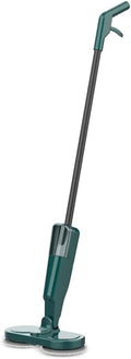 Cordless Electric Mop Scrubber Floor Cleaners Electric Spin Mop with Water Tank and Spray 60 min-Running Powerful Hardwood Electric Floor Cleaner Machine for Hard Floor Tile (Green)