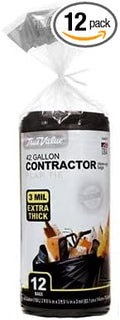 Contractor Trash Bags 12-Ct. 42-Gallons