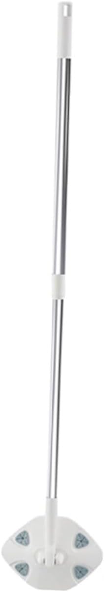 Retractable Dust Mop with Face Towel Replacement Rotatable Handle Floor Cleaning Dust Mop for Home Use No Washing