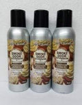 Smoke Odor Exterminator 198 gm/ 7 oz Large Spray Creamy Vanilla Set of Three Cans.