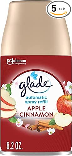 Glade Automatic Spray Refill-Apple Cinnamon-6.2 oz. (Quantity of 5) by Unknown