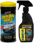 Cleaning and spot remover for best results with environmentally friendly formula QR Code (Glass Cleaner (WIpes &amp Spay))