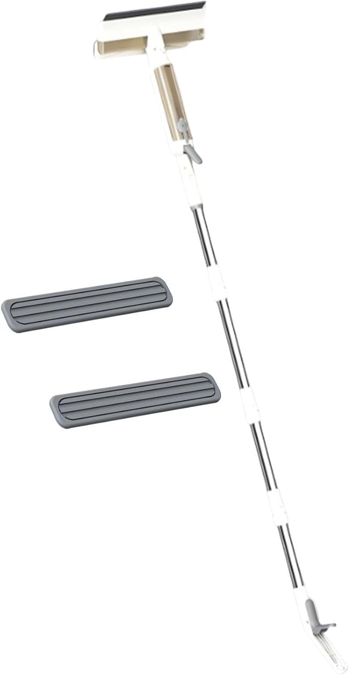 Double Sided Window Cleaner Window Spray Cleaning Brush Lightweight Glass Clean Scrapers for Indoor Outdoor Kitchen Mirror 2 Cotton Tips