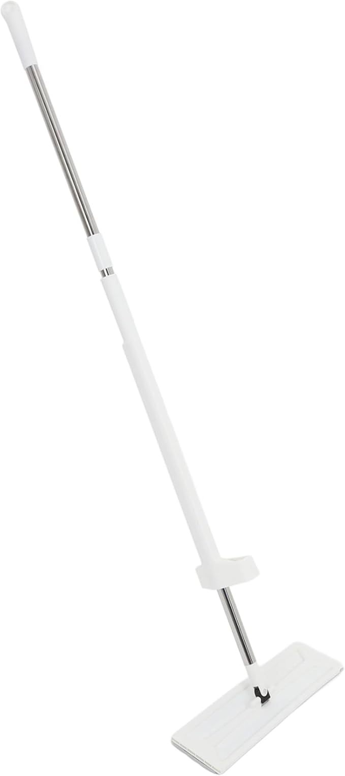 VALICLUD 36cm Multifunctional Flat Mop Set Self-Washing 3-Piece Wet and Dry Mop for Household Use with Microfiber Pads for Wood and Tile Floors