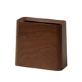 Ideaco TUBELOR® Hi-Grande Designer Rectangular Waste Bin Conceals Any Plastic Bag 3.0 Gal Matte Rosewood Effect