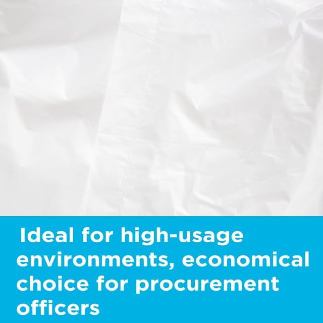 Clear Trash Bags40-45 Gallon Trash Bags 40 x 48 250 Count 16 Micron High Density Ideal for Janitors Facility Managers Industrial Recycling
