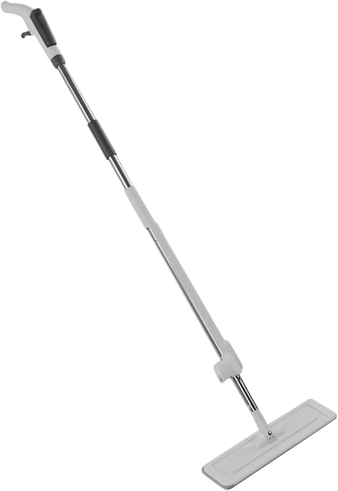 Spray Mop 2 in 1 Wet Dry Dual Use Flat Mop Hardwood Floor with Removing Particles Water Spray Design Free Hand Washing for Laminate Wood Ceramic Floors Household (36CM Panel)