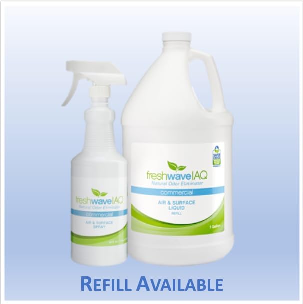 Fresh Wave IAQ Commercial Odor Eliminating Air &amp Surface Spray with Trigger 32 Fl. Oz. | Safer Odor Relief | Natural Plant-Based Odor Eliminator | Odor Absorber for Home or Commercial Areas