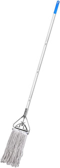 Beaupretty Heavy Duty Cotton Mop for Wet Dry Cleaning Versatile Floor Cleaning Tool for Hardwood Tile and Durable Easy to Operate Non Slip Handle for Household Use