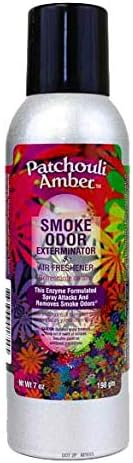 Tobacco Outlet Products - Hippie Love Nag Champa Patchouli Amber Smoke Odor Exterminator 7oz Spray 3 Pack (1 of Each)