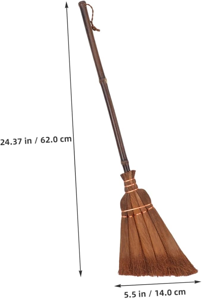 2pcs Mini Hand Broom Set Boys and Girls Cleaning Broom Natural Bristles for Boys and Girls Cleaning Tool Indoor Outdoor Use