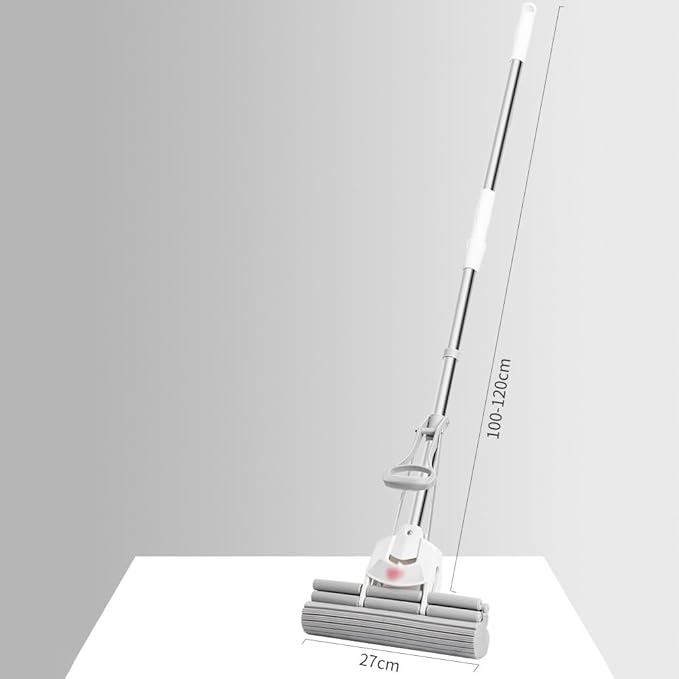 Household Roller Floor Mop with Absorbent Sponge