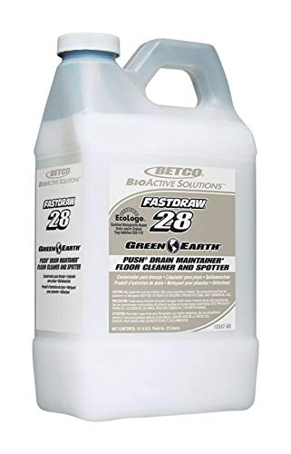 Betco Green Earth Push Drain Maintainer Floor Cleaner And Carpet Spotter 2 Liter Case Of 4