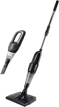 Cordless Stick Wet Dry Vacuum Cleaner with Mop 14000pa Suction Lightweight Stick Vacuum Mop All in One 2 Speeds Adjustable Household Upright Vacuum Cleaner and Mop Combo for Hard Floor Pets (Black)