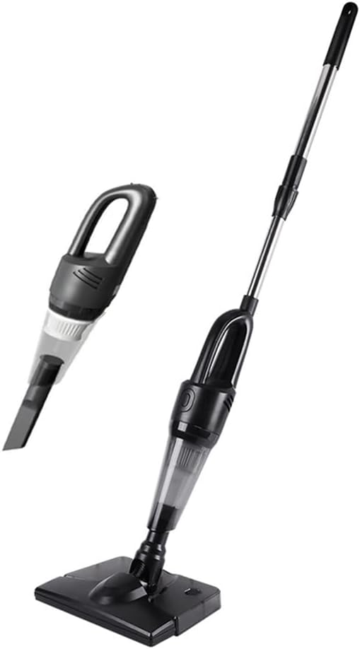 Cordless Stick Wet Dry Vacuum Cleaner with Mop 14000pa Suction Lightweight Stick Vacuum Mop All in One 2 Speeds Adjustable Household Upright Vacuum Cleaner and Mop Combo for Hard Floor Pets (Black)