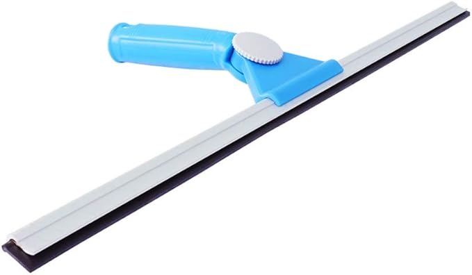 Shower Squeegees Rubber Glass Wiper Blades Angle adjustable Window Cleaner for Mirror/Shower/Car (Color : Brush head 55cm)