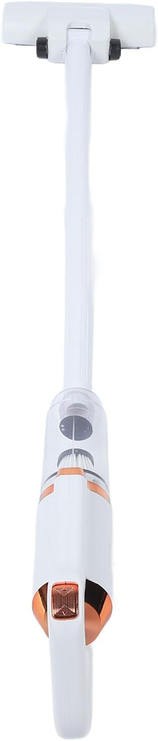 Cordless Stick Vacuum Cleaner 600ml Dust Cup Cordless Stick Vacuum for Sofa (White)