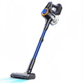 WHATOOK Cordless Vacuum Cleaner 50mins Runtime Powerful Stick Vacuum 6 * 2600mah Rechargeable Cordless Vacuum for Carpet Tile Pet Hair Hardwood Floors Blue