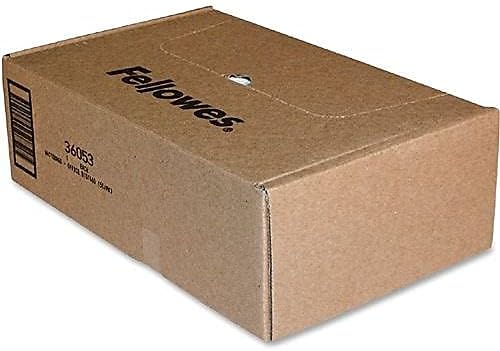 Fellowes Waste Bags 9 Gal Capacity 100/Carton Sold As 1 Carton
