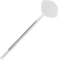 VILLCASE Retractable Dust Mop with Face Towel Replacement Household Cleaning Dust Mop for Floor White Triangular Shape with Extendable Handle No Washing