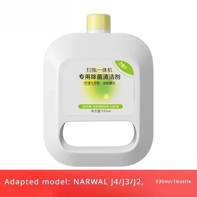 Self-Adding Cleaner Solution 930ml - Multi-Surface Cleaning Solution Compatible With NARWAL J4/J3/J2(930ML 1 bottle)