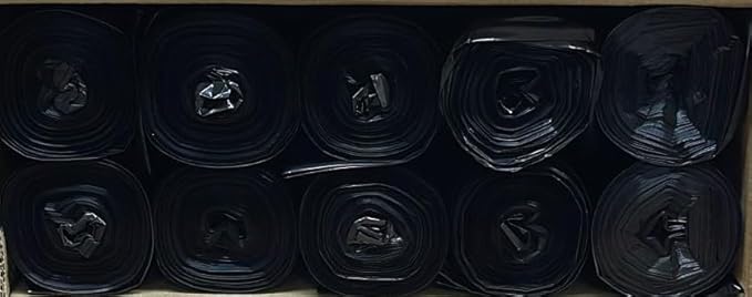 45 Gallon Trash Bags 40 x 46 inches 100 Count Black
