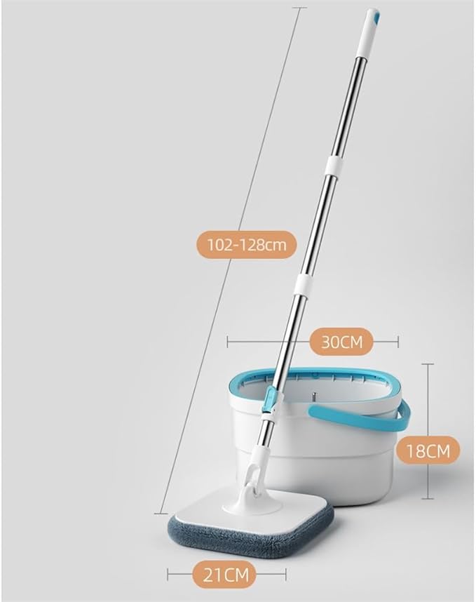Clean Dirt Separation Hand Free Mop Bucket Lazy Man Household Swivel Sewage