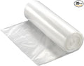 20-30 Gallon Can Liner 30 x 37 x 8 MIC Clear 20 Rolls of 25 Liners | 500/Case