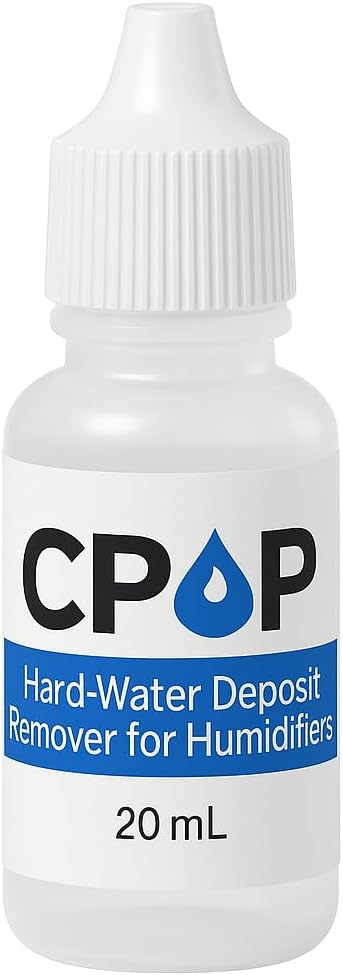 Cpap Cleaner Hard-Water Deposit Remover for Humidifier Chambers Travel Size 20mL Bottles CPOP Formula Made in USA