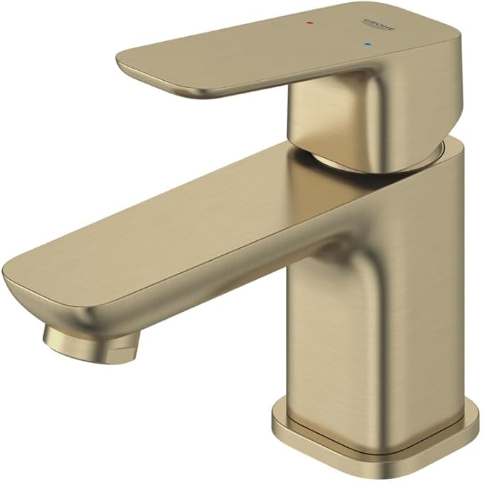 Grohe 101897EN00 Cubeo Single Hole Single Handle XS-Size Bathroom Faucet 1.2 GPM Brushed Nickel
