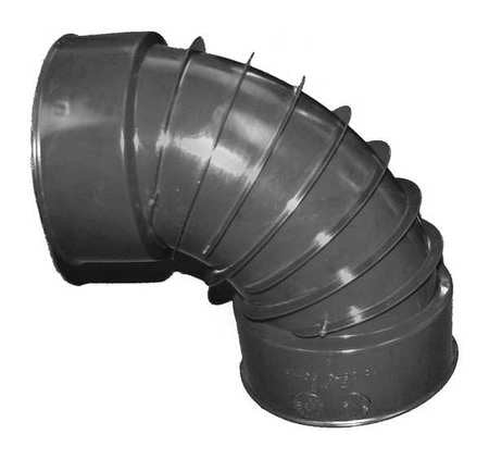 Corrugated Drain Elbow 7 in. L Single (2 pieces)