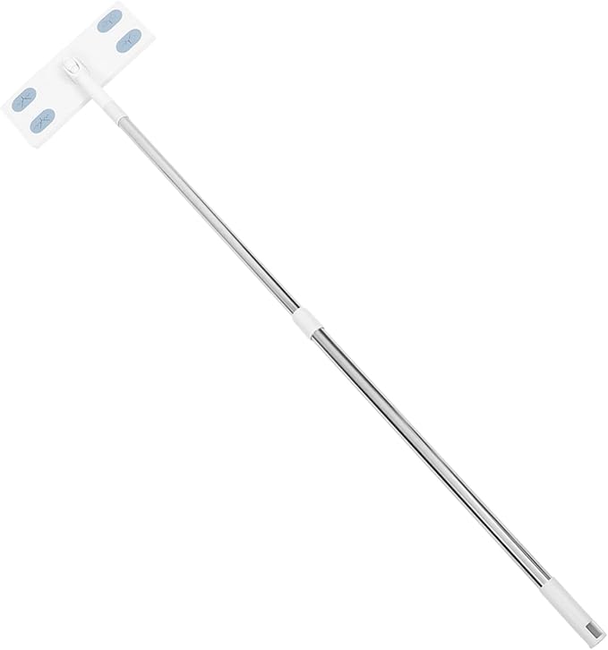 Detachable Dust Mop with Replaceable Face Towel for Hardwood and Tile Floor Cleaning Electrostatic Floor Mop with Wide Surface Compatibility Easy-use Cleaning Tool for Home Use
