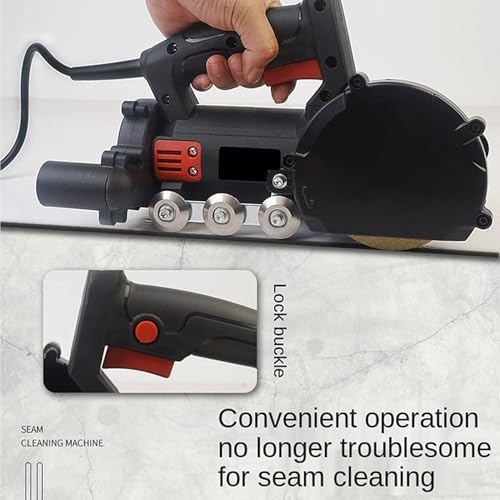 Electric Tile Joint Cleaner 11000 RPM Floor Gap Cleaning Machine with 1.2MM S Blade Ideal for Kitchen &amp Bathroom Grout Cleaning Effortless &amp Efficient Tile Maintenance