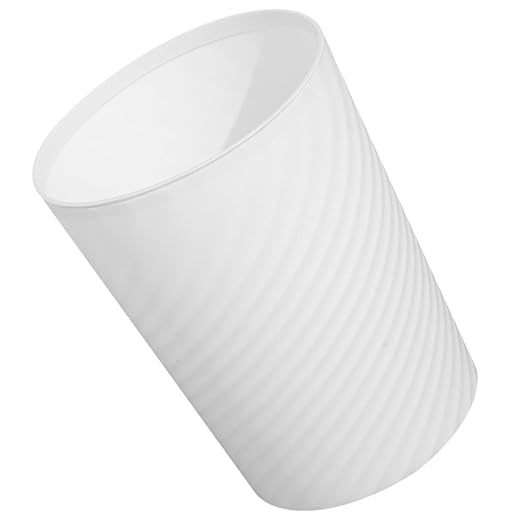 Large Capacity Office Trash Can Plastic Wastebasket for Desk Open Top Garbage Bin for Kitchen Bathroom Bedroom Easy to Clean and Convenient Waste Container
