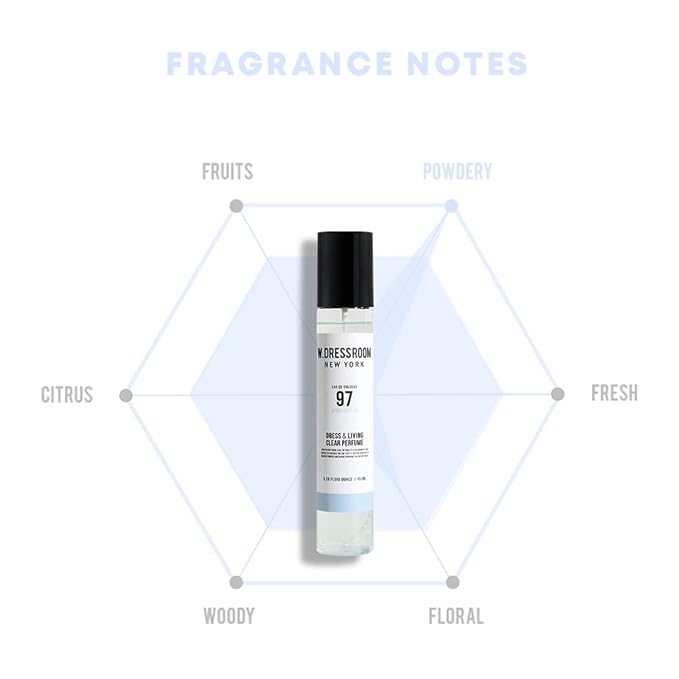 W.Dressroom Dress &amp Living Clear Perfume Set of 2 (70ml) (NO.97 April Cotton + No.49 Peach Blossom)