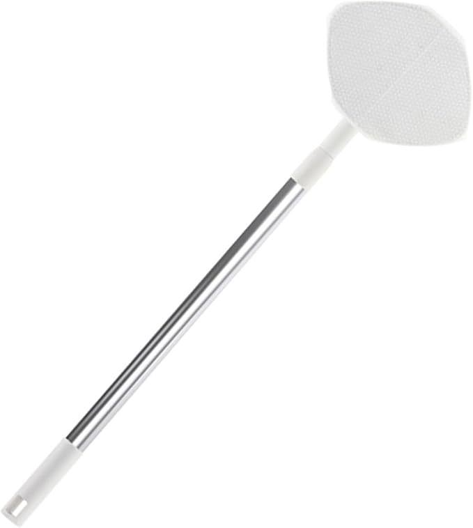 Retractable Dust Mop for Cleaning with Rotatable Triangle Head No-wash Electrostatic Floor Mop Adjustable Handle Household Dust Removal Tool for Home and Bathroom Use