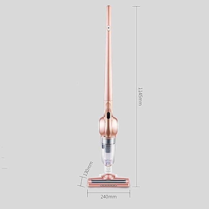 Cordless Vacuum Cleaner Stick Vacuum with Rechargeable Battery Lightweight 2-in-1 Cordless Vacuum with Powerful Suction Hardwood Floor Vacuum Cleaner
