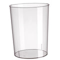 Alipis Transparent Modern Wastebasket Nordic Style Office Trash Can Simple Design Rubbish Bin for Home Bedroom Kitchen and Hotel Use Capacity