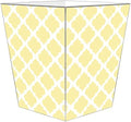 Marye-Kelley-Chelsea Grande Butter Wastepaper Basket Wastebasket Decoupage Wood Decorative Wastebasket for Kitchen Bathroom Bedroom Living Room Handmade Made in The USA