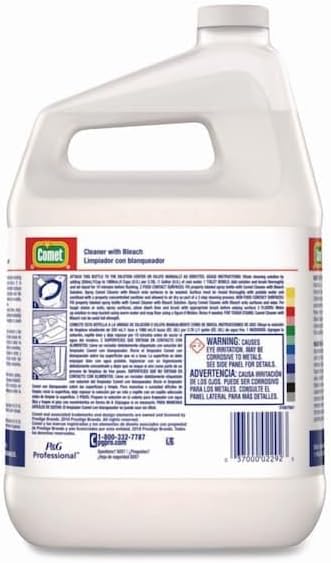 Comet 02291 Cleaner with Bleach Liquid One Gallon Bottle