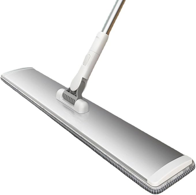 Hand Free Aluminum Plate Flat Mop Rotating Household Ceramic Tile Floor Lazy Person