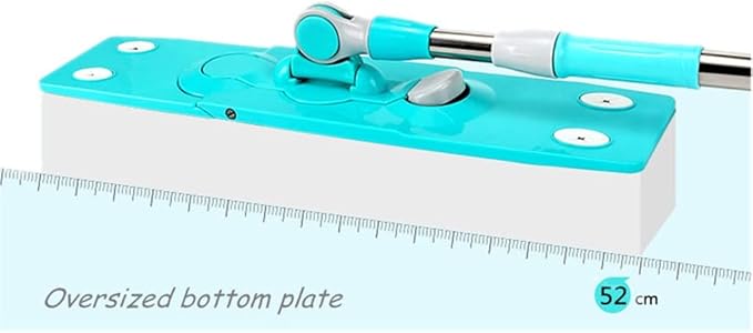 60Cm Mop Stainless Stee Telescopic Handle Dust Pad Push Premium Robust Adjustable 360 Rotatable