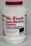 Nu-Foam Glass Washing Powder (8 Lb Jar 128 Ounce)