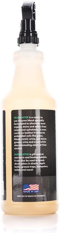 Eradicator Enzyme Carpet Spotter &amp Stain Remover (32 oz)