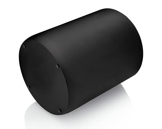 Essentra Home Matte Black Wastebasket Recycling Bin for Office Trash Can for Bathroom or Bedroom. 2.2 Gallon.